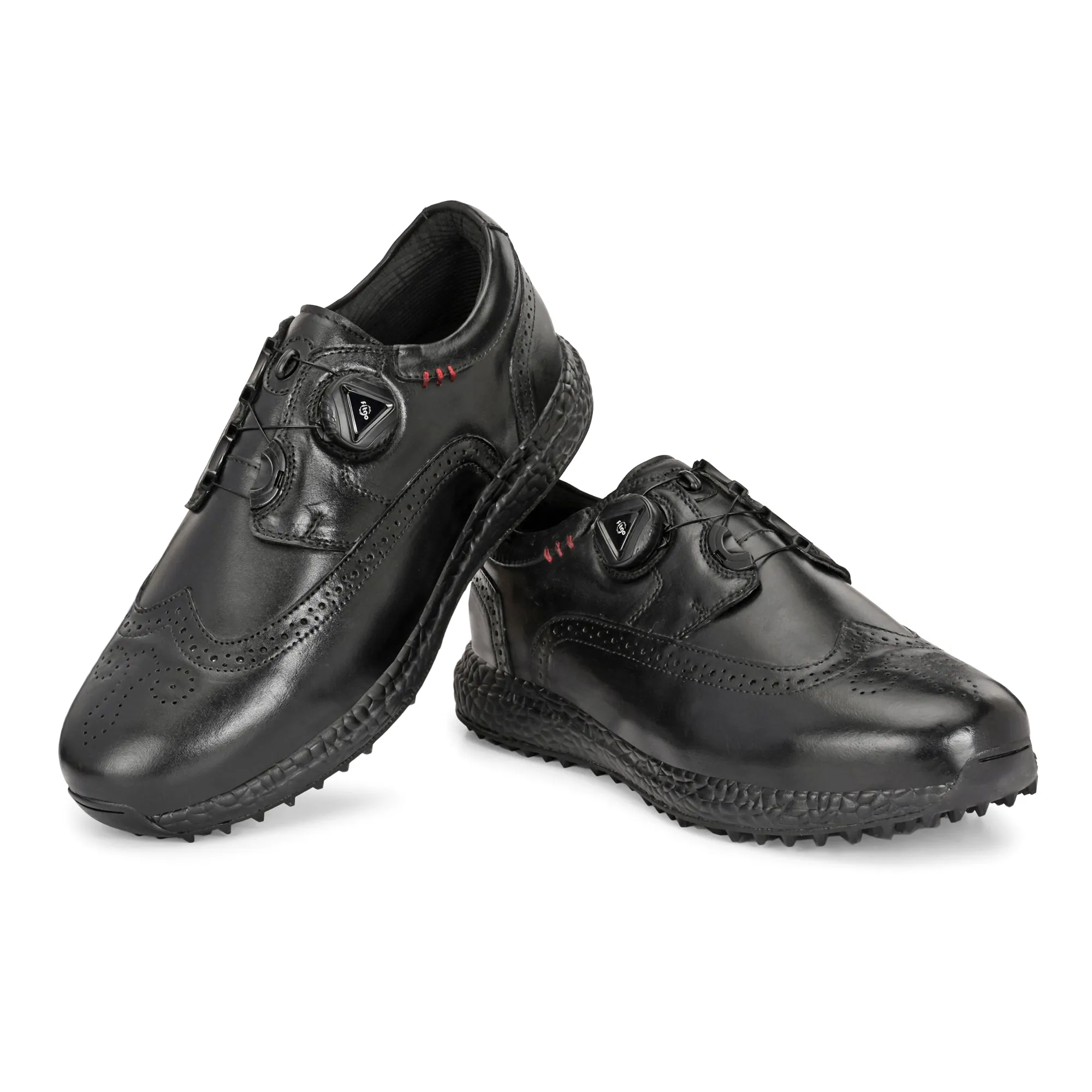 Brogue Spikeless Easy Go Black-Golf Shoes Waterproof Hiking Shoes Nearby