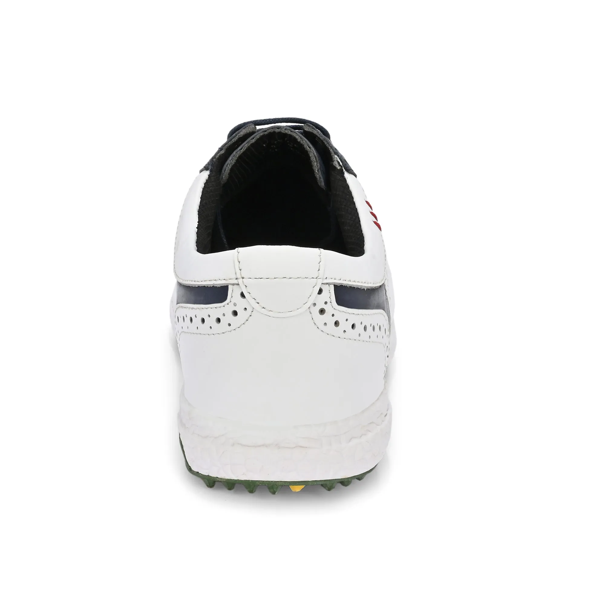 Size Waterproof Shoes Brogue Spikeless White Navy-Golf Shoes