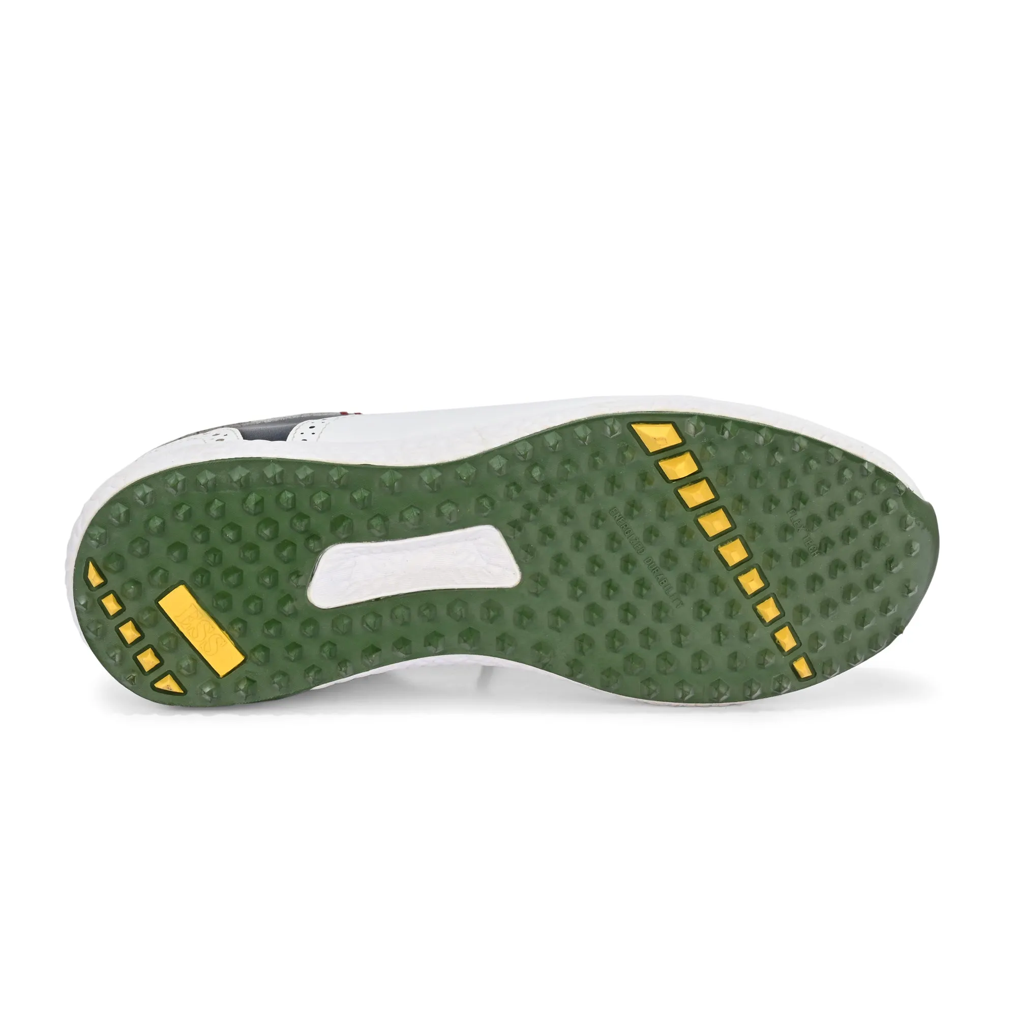 Brogue Spikeless White Navy-Golf Shoes Waterproof Trail Walking Shoes