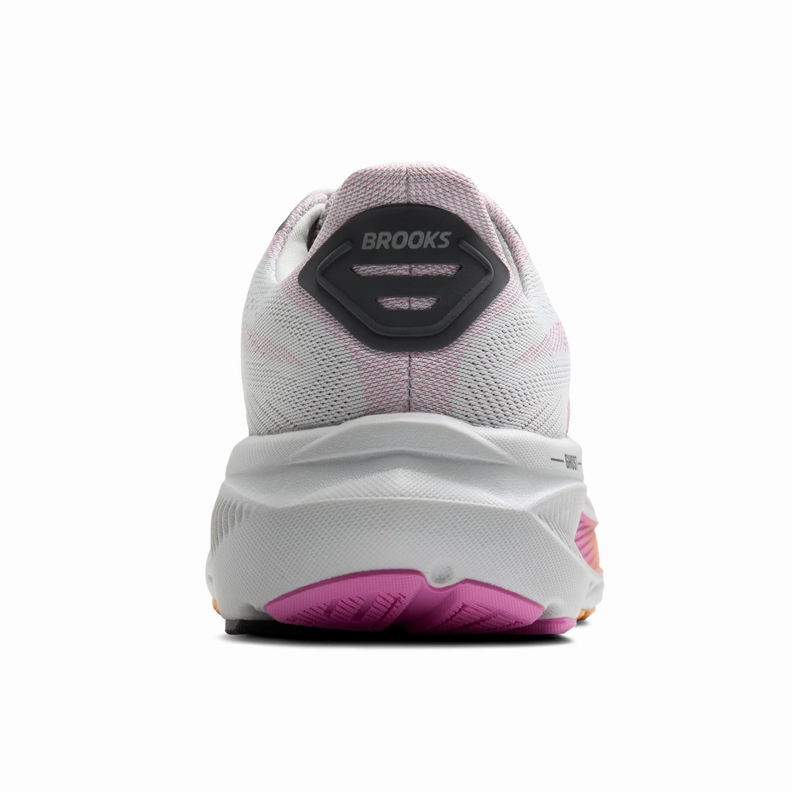 Brooks Ghost 17 Running Shoe (Women) - Oyster/Apricot/Pink