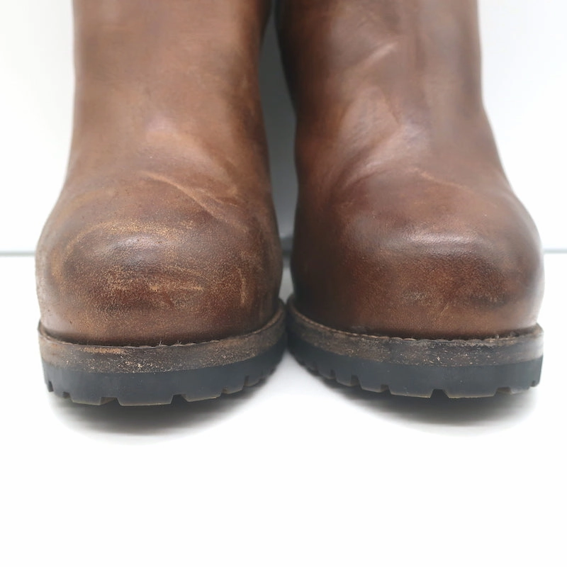 Utility Chelsea Boots Brunello Cucinelli Platform Chelsea Boots Brown Leather Size 40