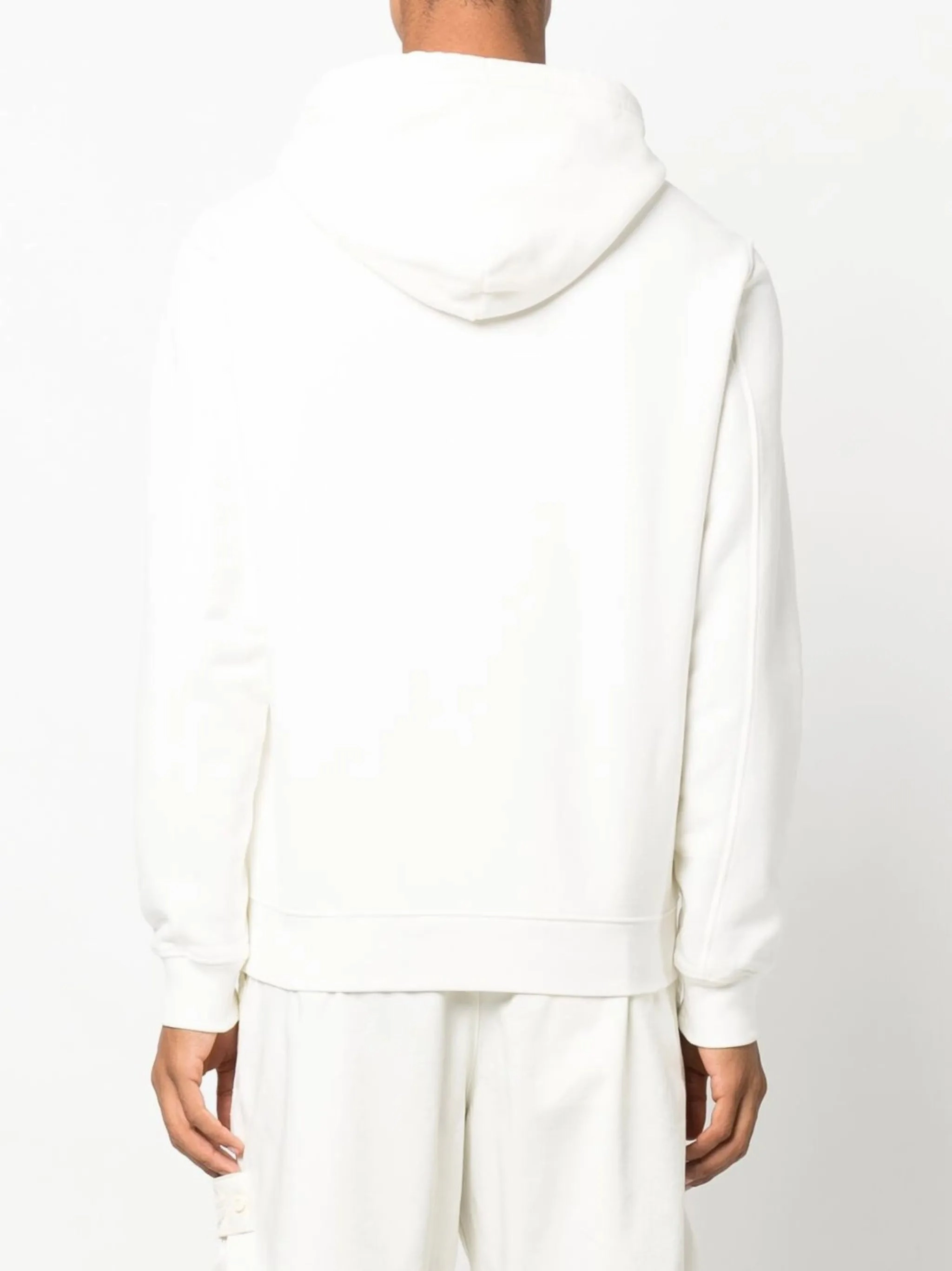 Felix Hardy Spring Knitwear brushed-fleece drawstring hoodie