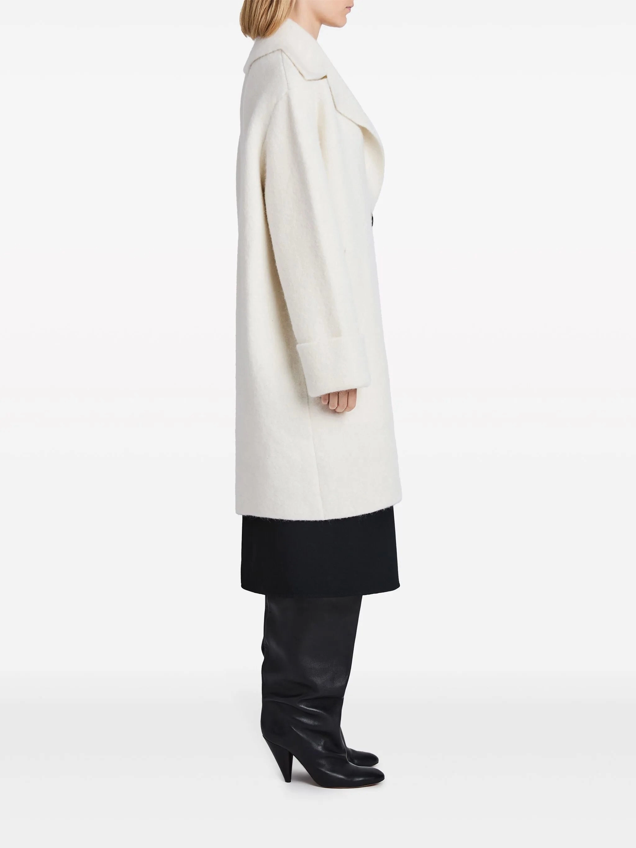 brushed single-breasted coat Best Winter Coats New York