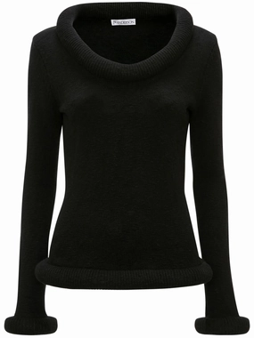 bumper-trim cotton jumper Benedetta B Knitwear Italy