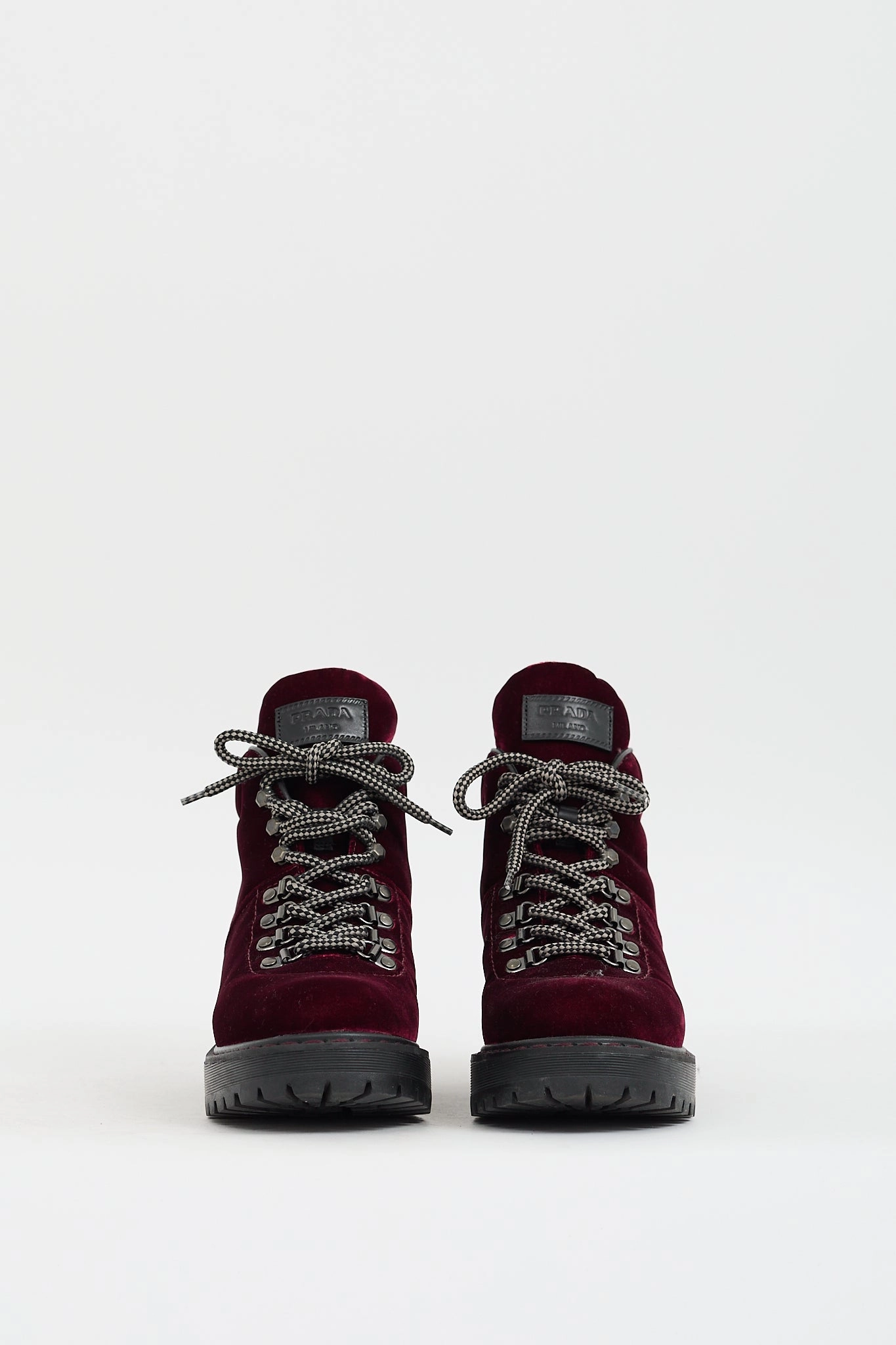 Burgundy Velvet Hiking Boot Snow Peak Mountain Trek Hiking Boots