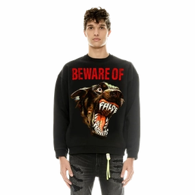 No Pill Sweatshirts Cult of Individuality Men's Crew Neck Fleece Sweater