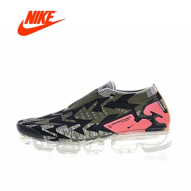 Original New Arrival Authentic Nike Vapormax FK Moc 2 "Acronym" Mens Running Shoes Sports Outdoor Sneakers Gym Shoes AQ0996-007 Little Kid Air Max Intrlk Running Shoes