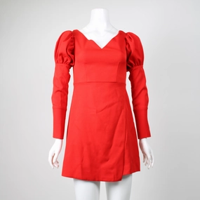 Jasmina Mini Dress Outcast By Kane Red Mini Dress