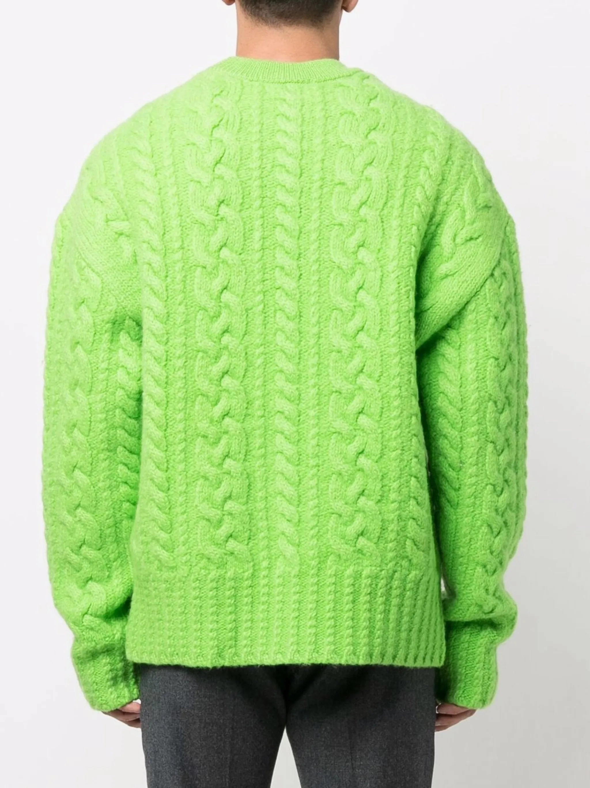 Tsuki Uzaki Sugoi Knitwear cable-knit crew-neck jumper