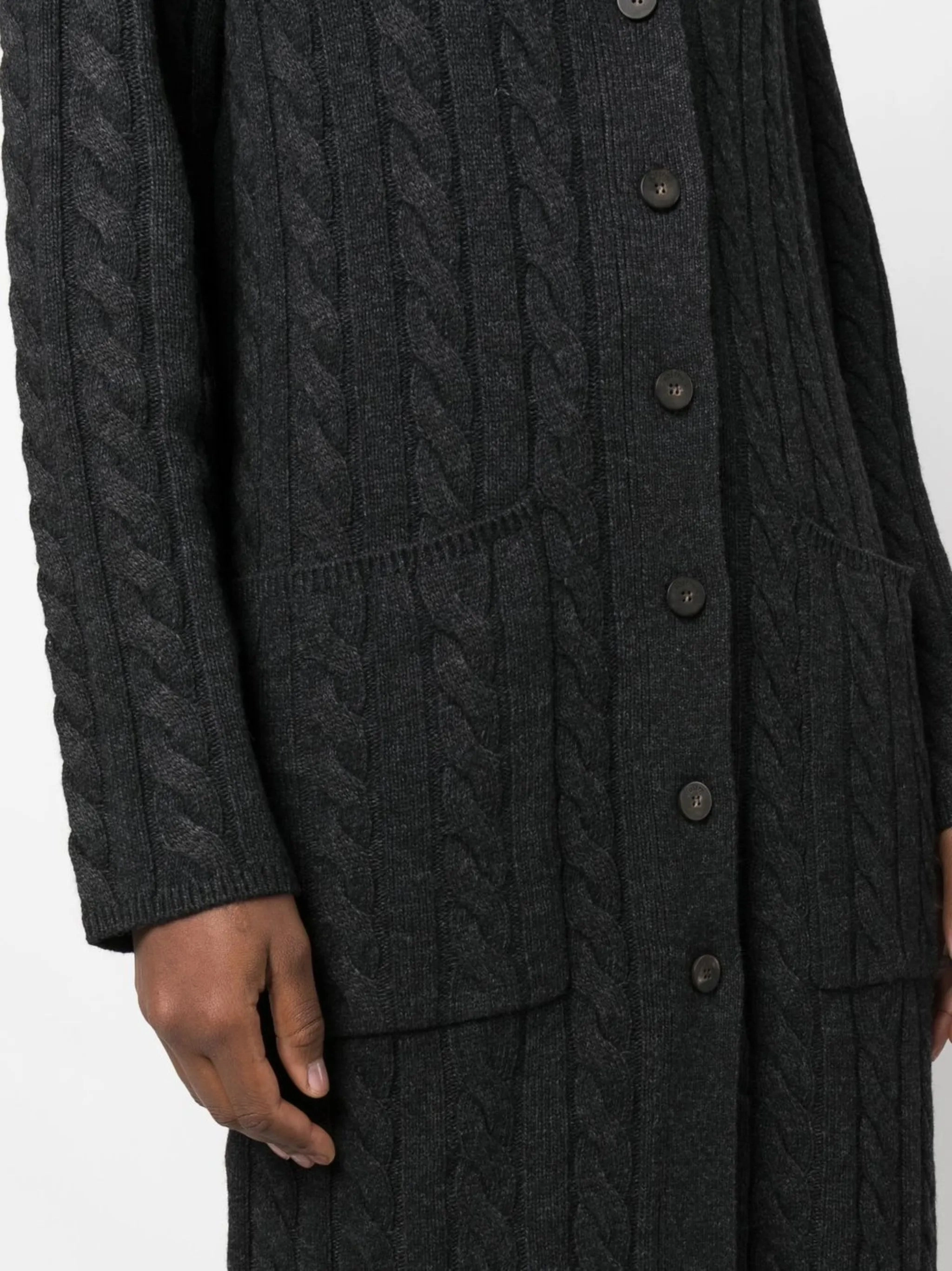 Rachel Grimmer Knitwear cable-knit midi cardigan