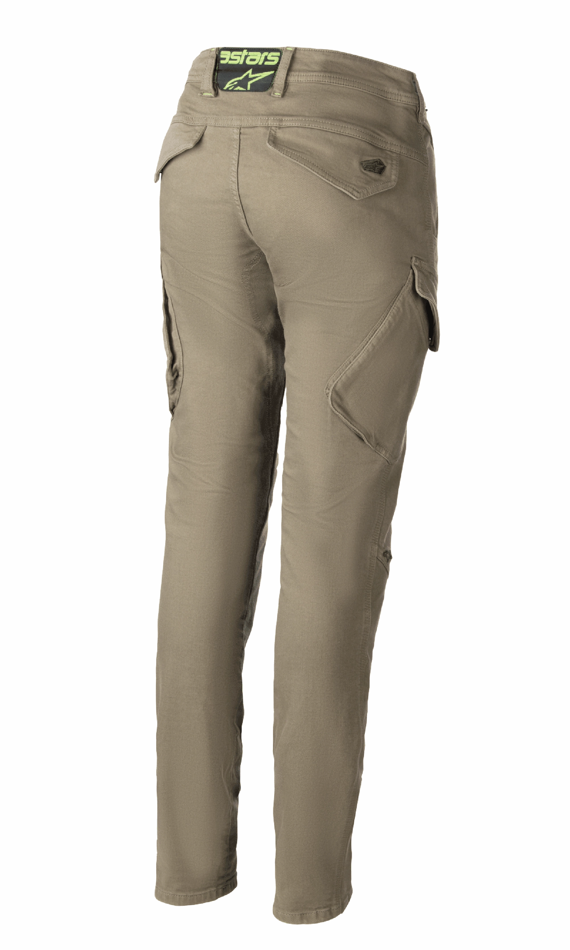 Caliber Women's Tech Riding Denim Cargo Pants With Elastic Ankles