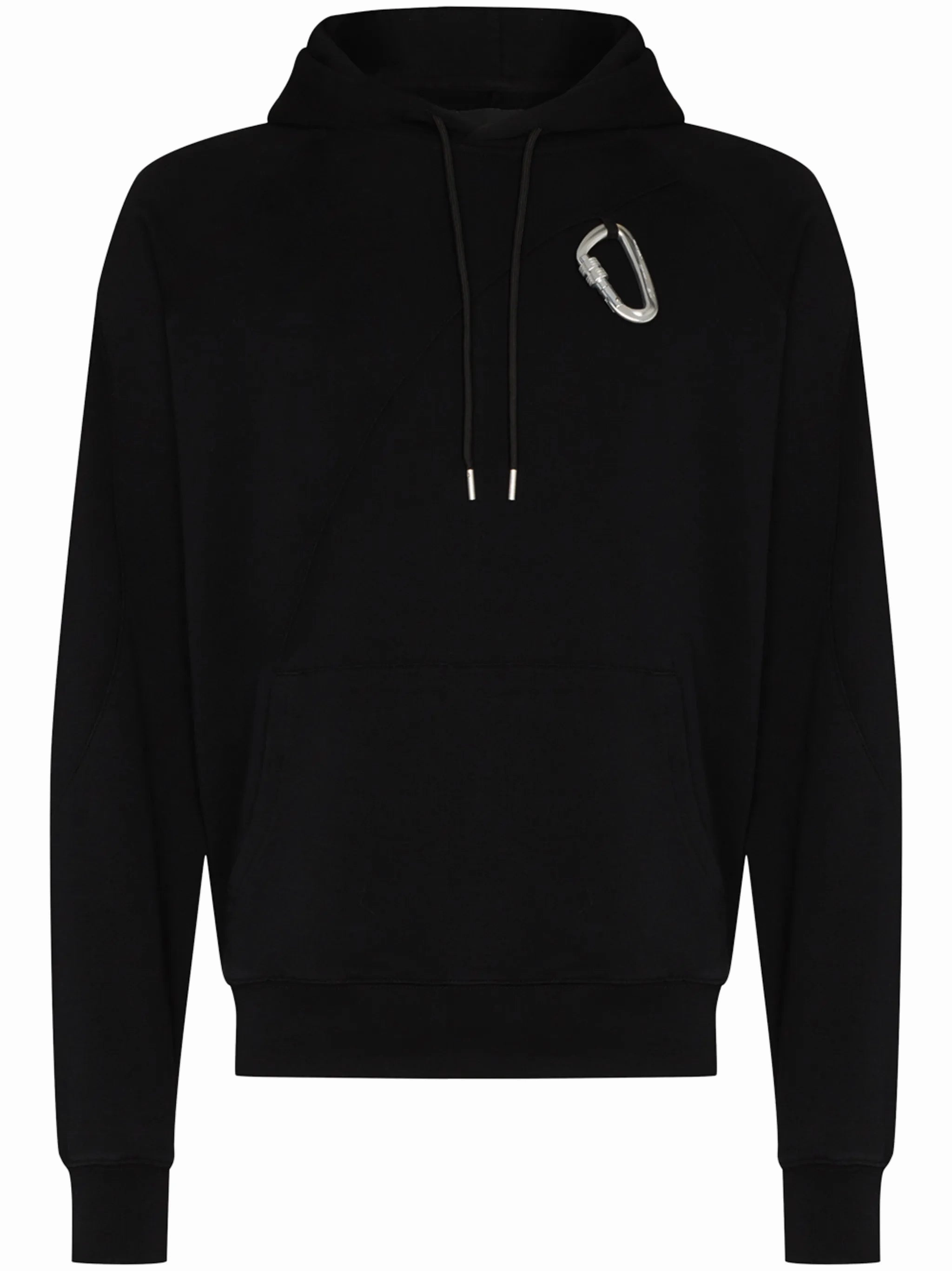 Carabiner cotton hoodie Supertanya Knitwear