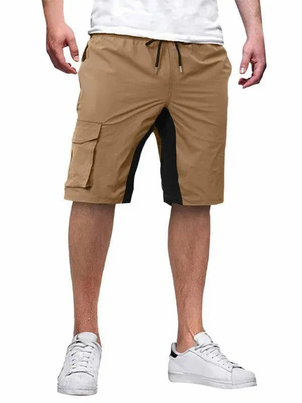 Sporty Casual Men Cargo Shorts - Mid-Rise Breathable Ghast Cargo Pants