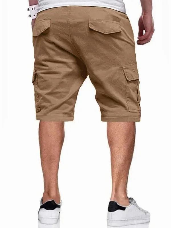 Pacsun Stretch Canvas Slim Cargo Pants Sporty Casual Men Cargo Shorts - Mid-Rise Breathable