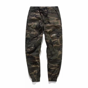 Airborne Cargo Pants West Louis American Camouflage Jogger Pants