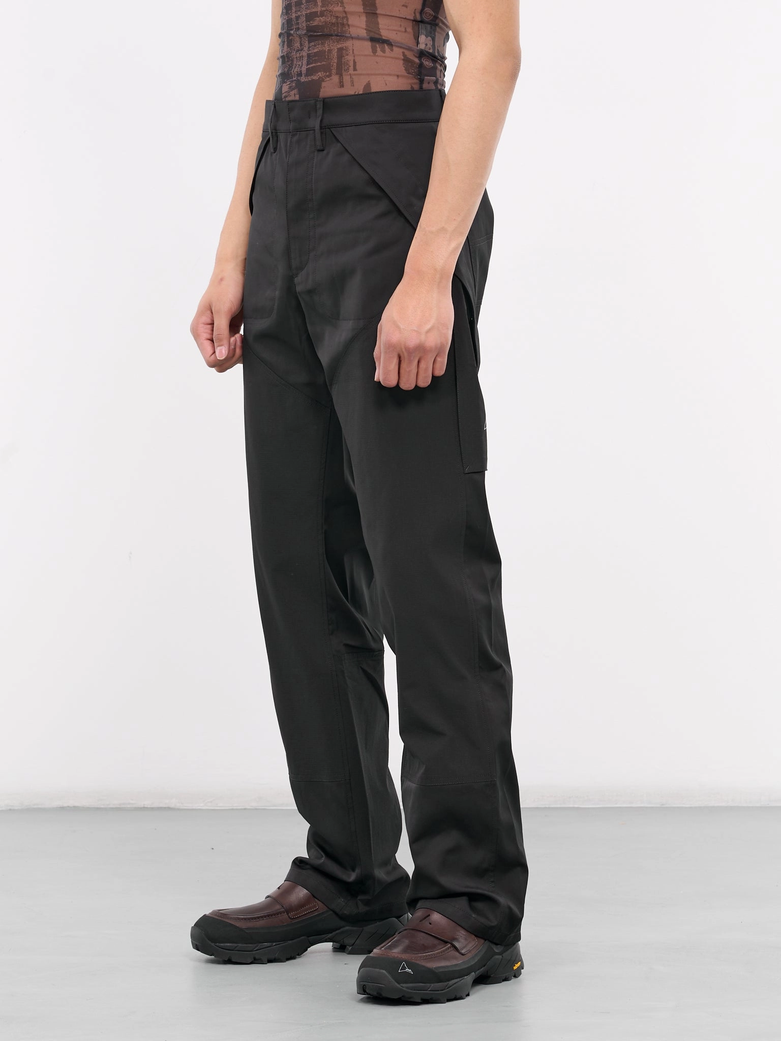 Cargo Trousers (RBMW069FA51-BLACK) Wrangler Cargo Pants Relaxed Fit