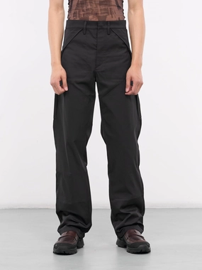 Ralph Lauren Canvas Cargo Pants Cargo Trousers (RBMW069FA51-BLACK)