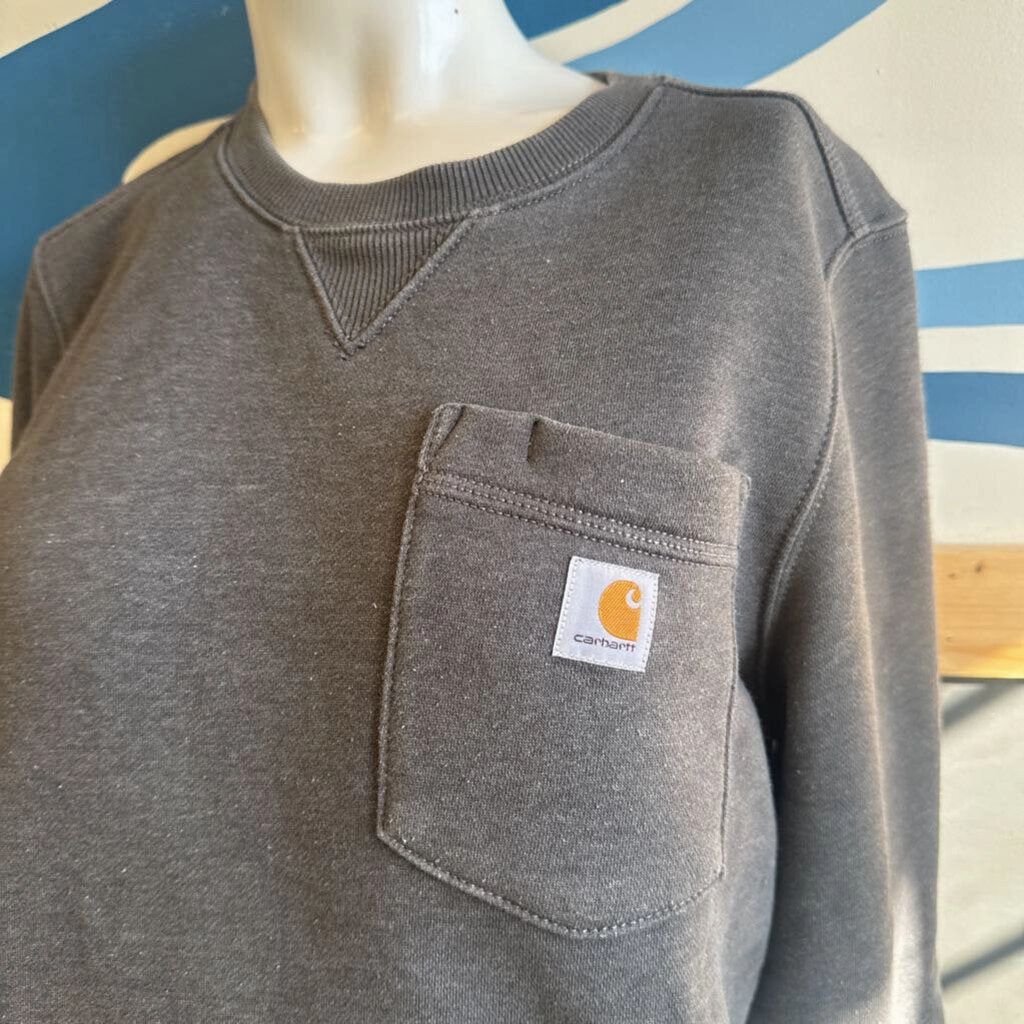 Carhartt - Women's Sweatshirt - MSRP $64: Grey-women-SM Down Syndrome Sweatshirts