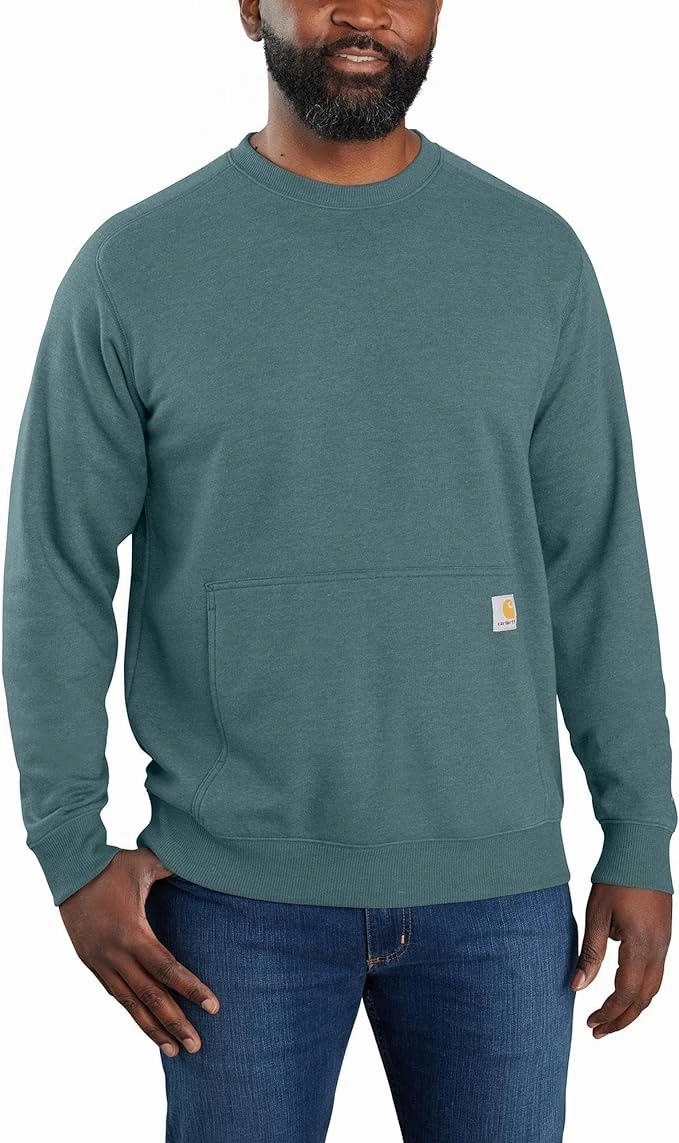 Carhartt Men's Force Relaxed Fit Lightweight Crewneck Sweatshirt Design Sweatshirts Online