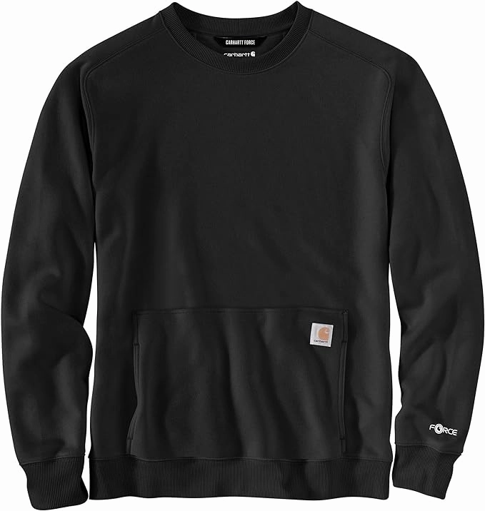 Performance Sweatshirts Carhartt Men's Force Relaxed Fit Lightweight Crewneck Sweatshirt