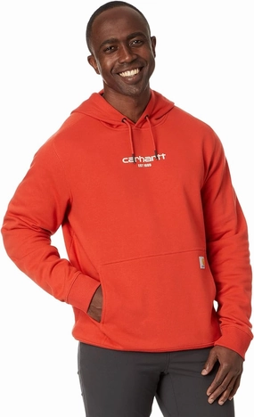 Amazon Shopping Sweatshirts Carhartt Men's Force Relaxed Fit Lightweight Logo Graphic Sweatshirt