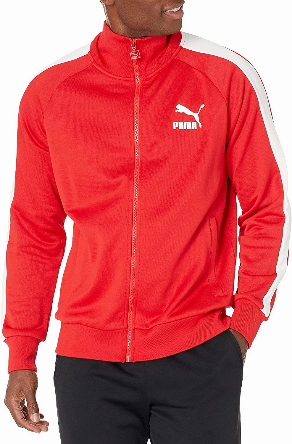 American Eagle Sweatshirts Hoodies PUMA Men's Iconic T7 Track Jacket 530094