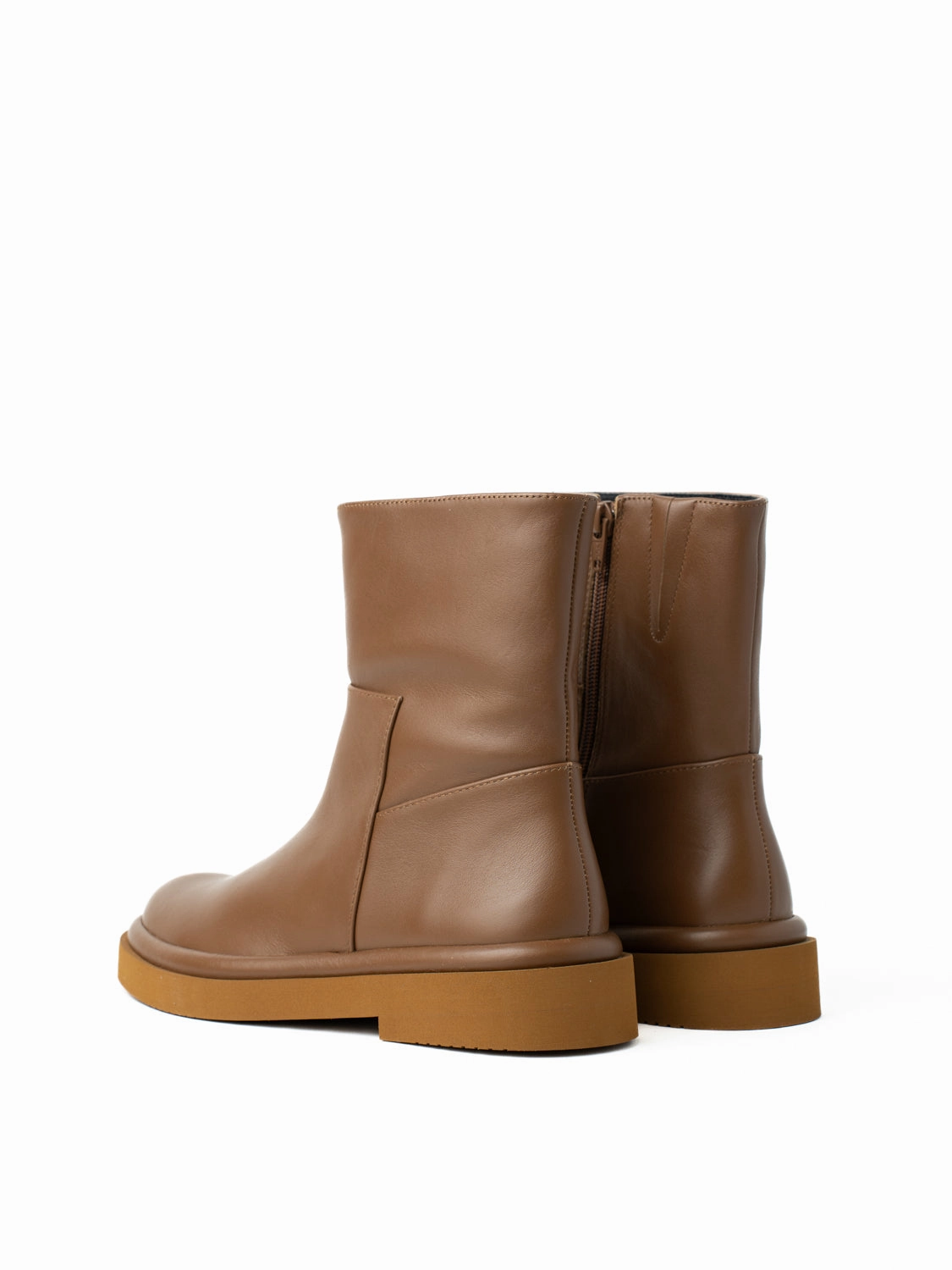 CARLA NAPPA CUOIO Ankle Boots For Straight Leg Jeans