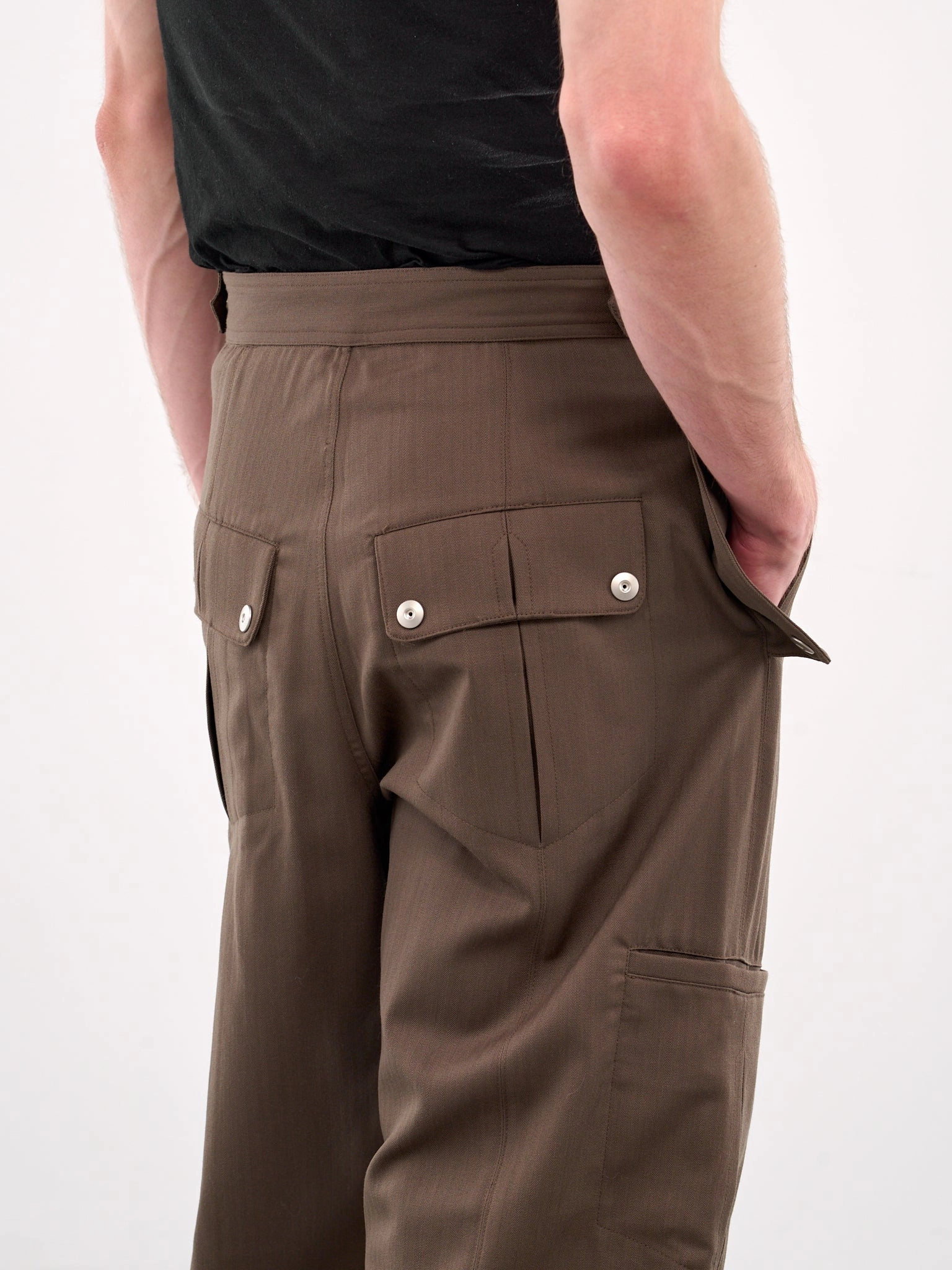 Carol Trousers (TRS-103-01-SAND) Cargo Pants And T Shirt