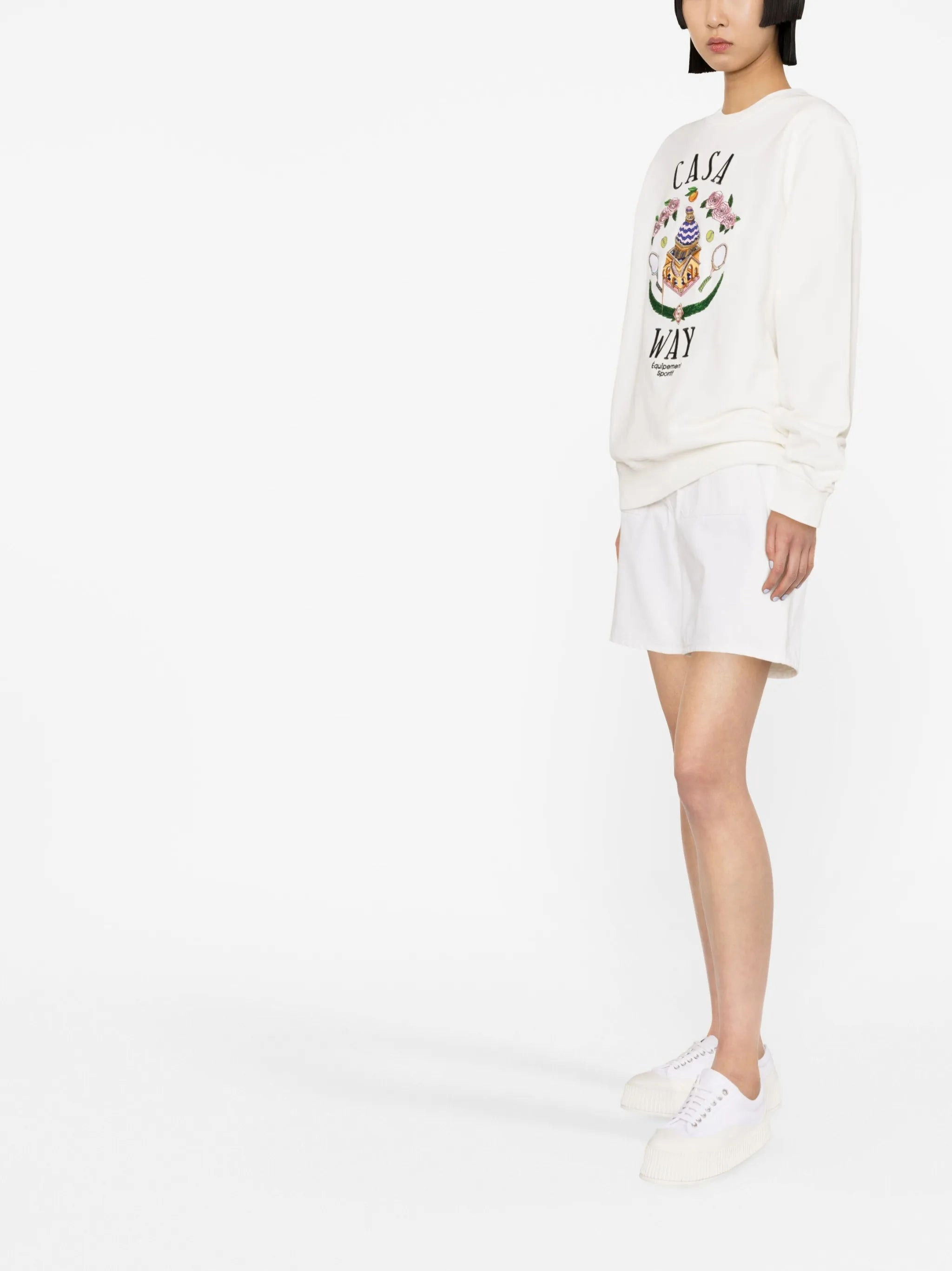 Butler University Sweatshirts Casa Way embroidered sweatshirt