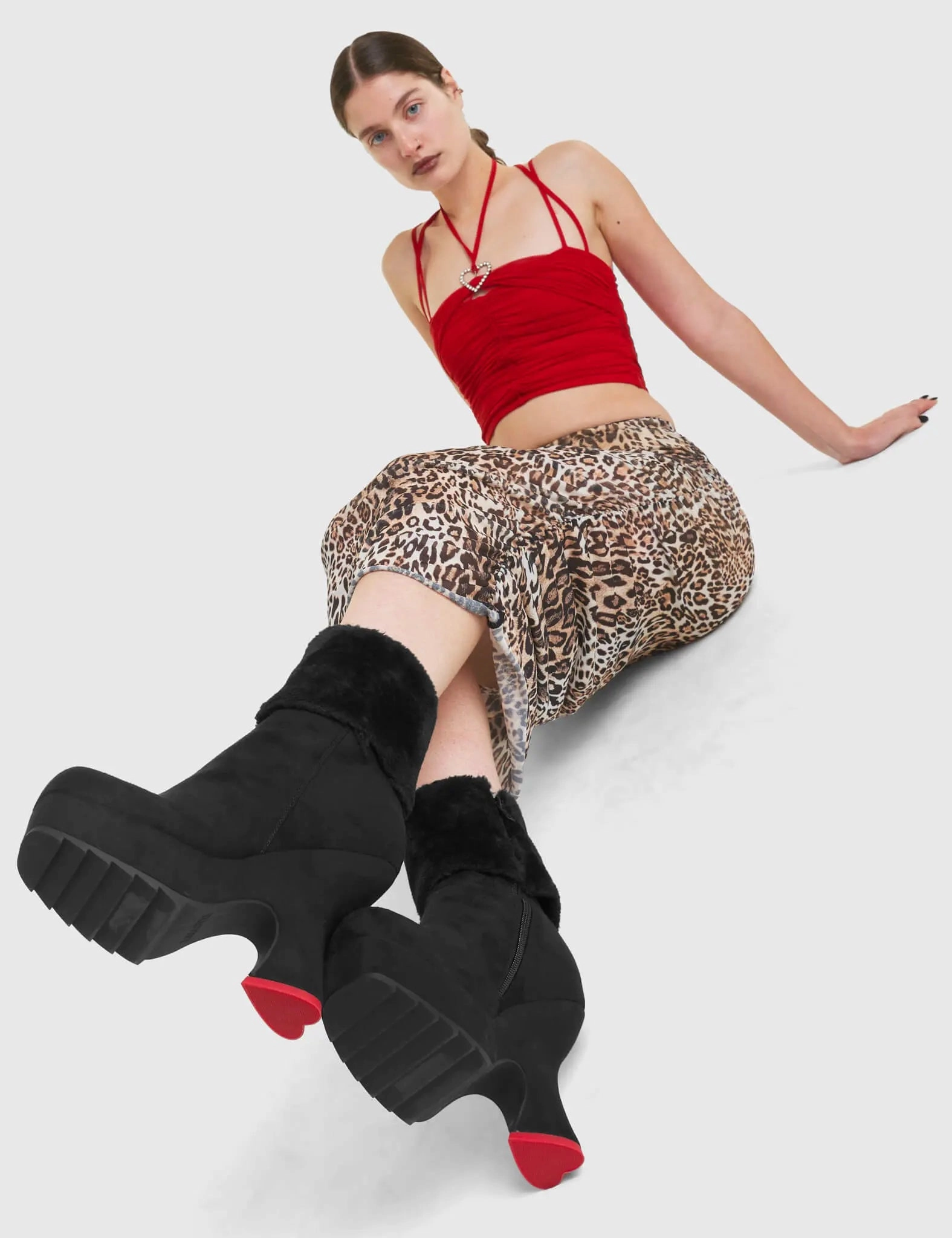 Best Arch Support Ankle Boots Cause For Concern Chunky Platform Ankle Boots