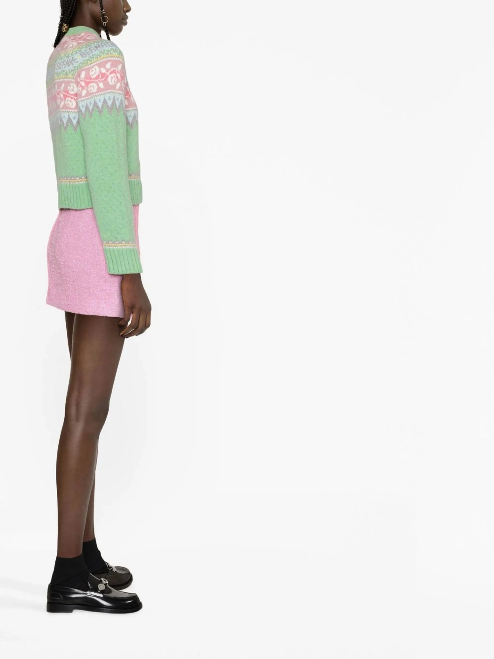 Cesar fair-isle knit jumper Casablanca Knitwear