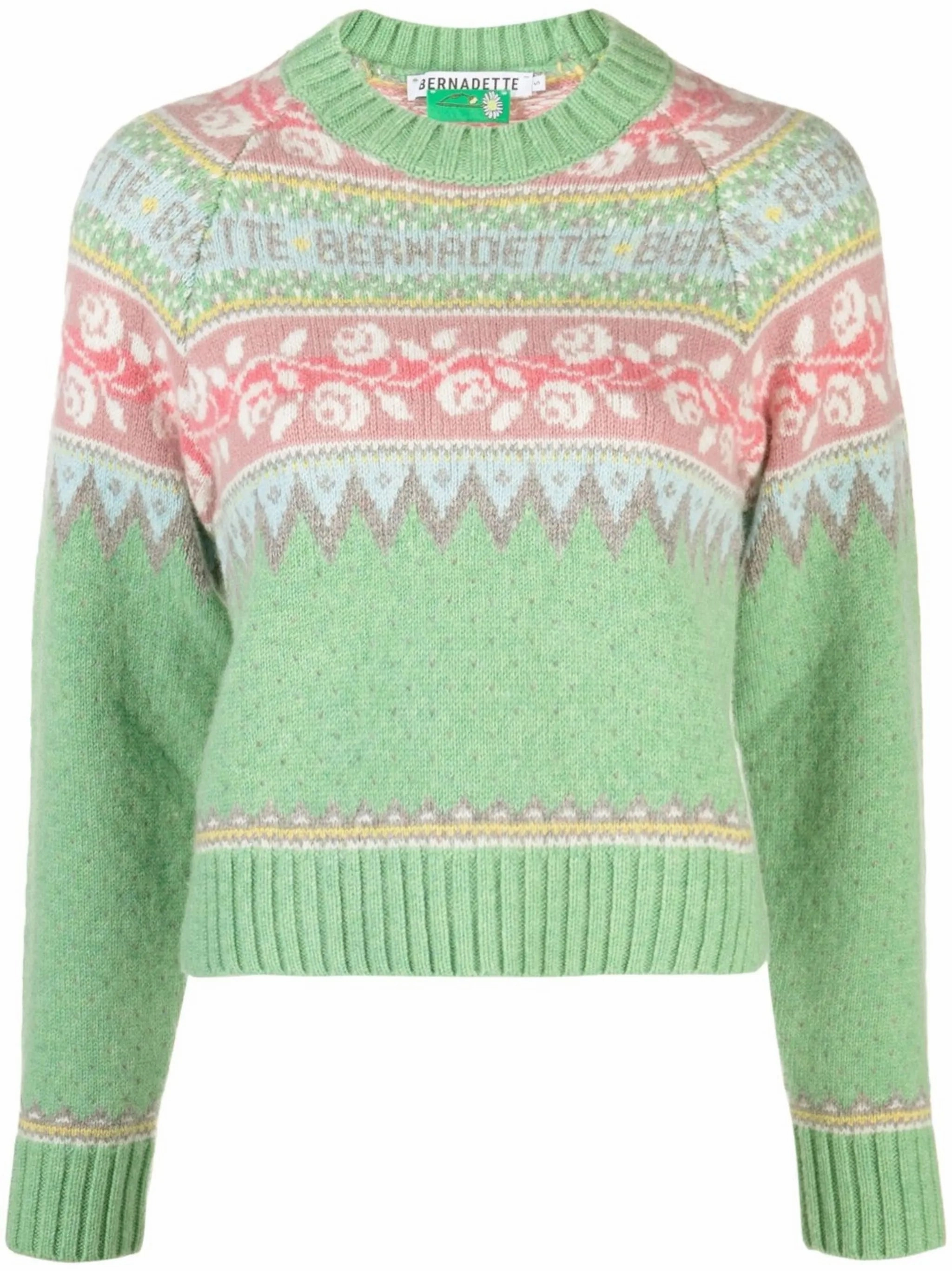 Cesar fair-isle knit jumper Jack And Jones Knitwear