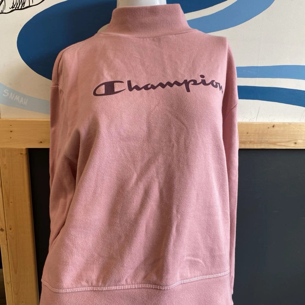 Kansas City Chiefs Sweatshirts Champion - Women's Sweatshirt - MSRP $128: Pink-women-MD