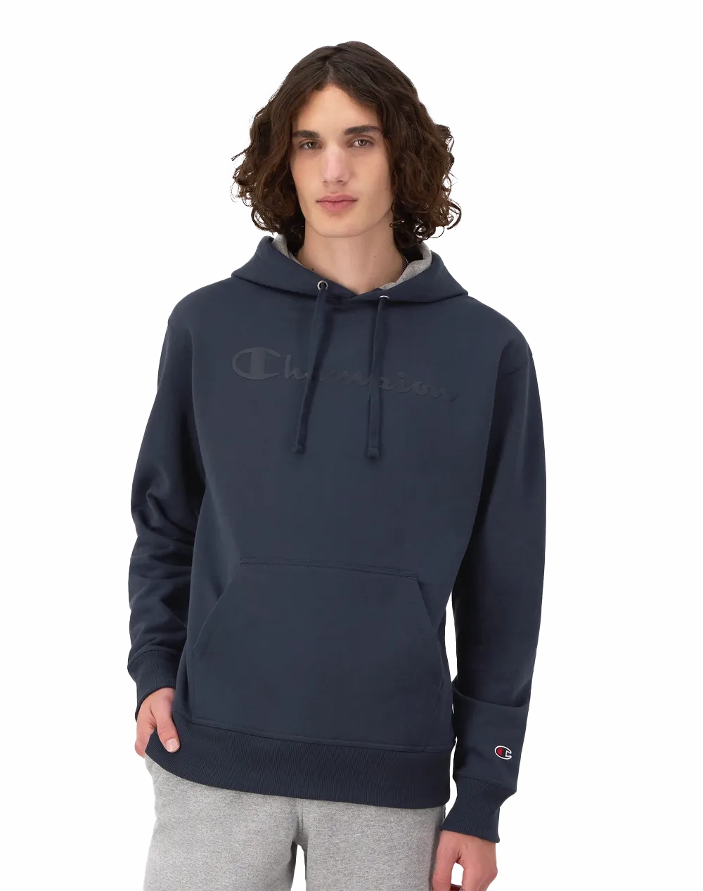Ireland Sweatshirts Champion Men's Powerblend Hoodie, Script Logo