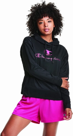 Champion Women's Game Day Split Logo Hoodie Ethical Sweatshirts