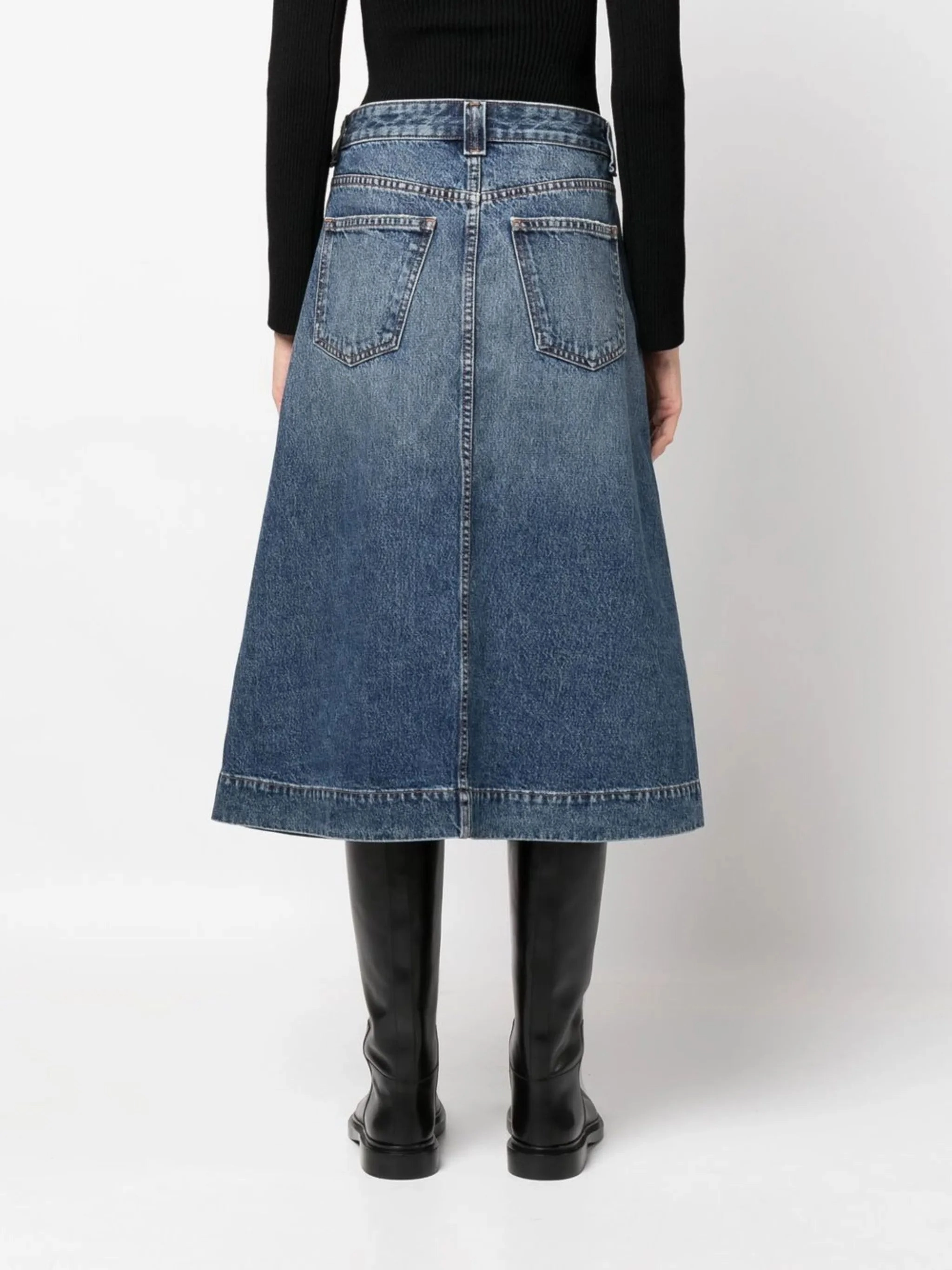 Tiger Mist Dress Charlene denim midi skirt