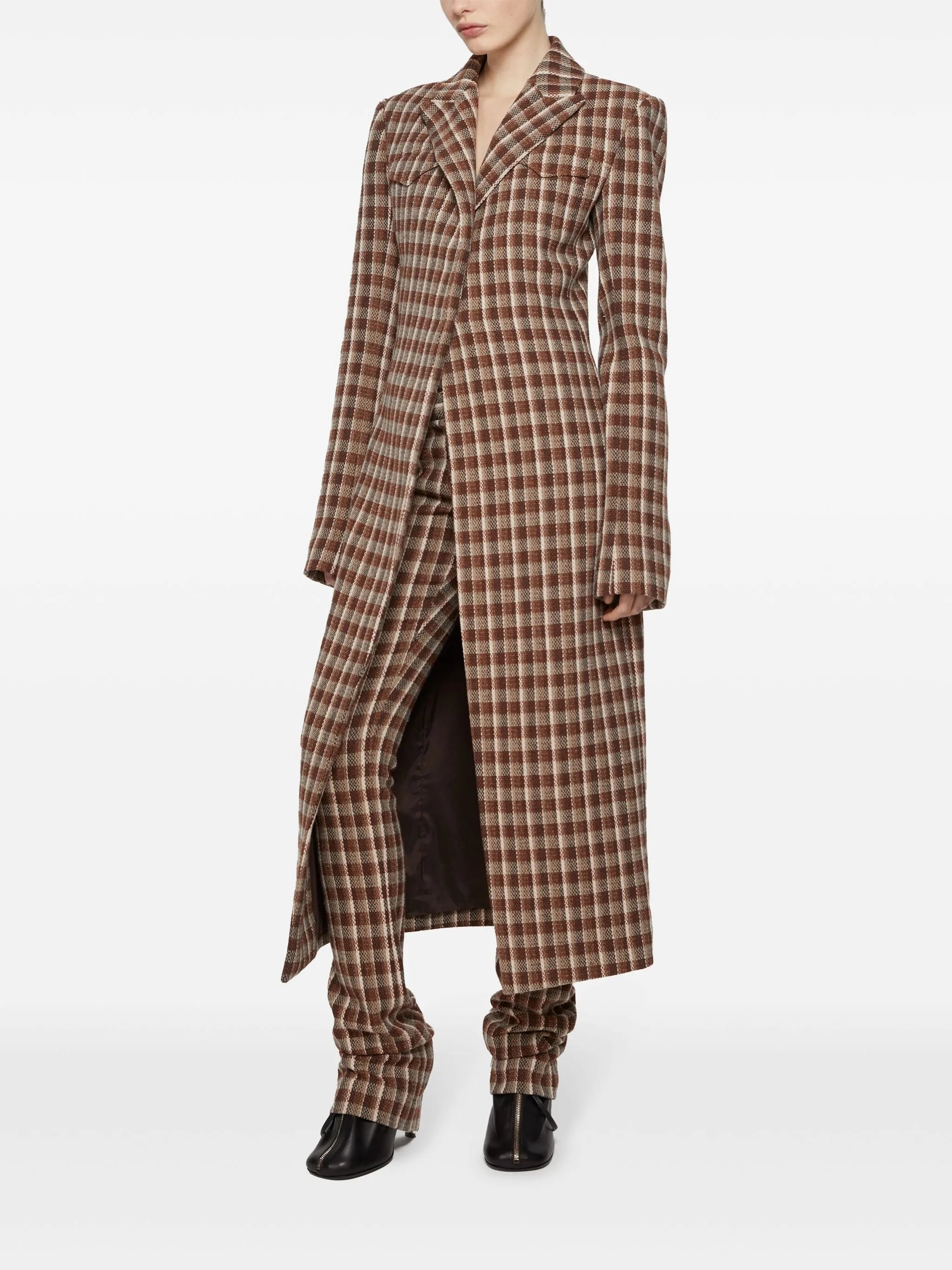 check-print coat Best Warm Winter Coats