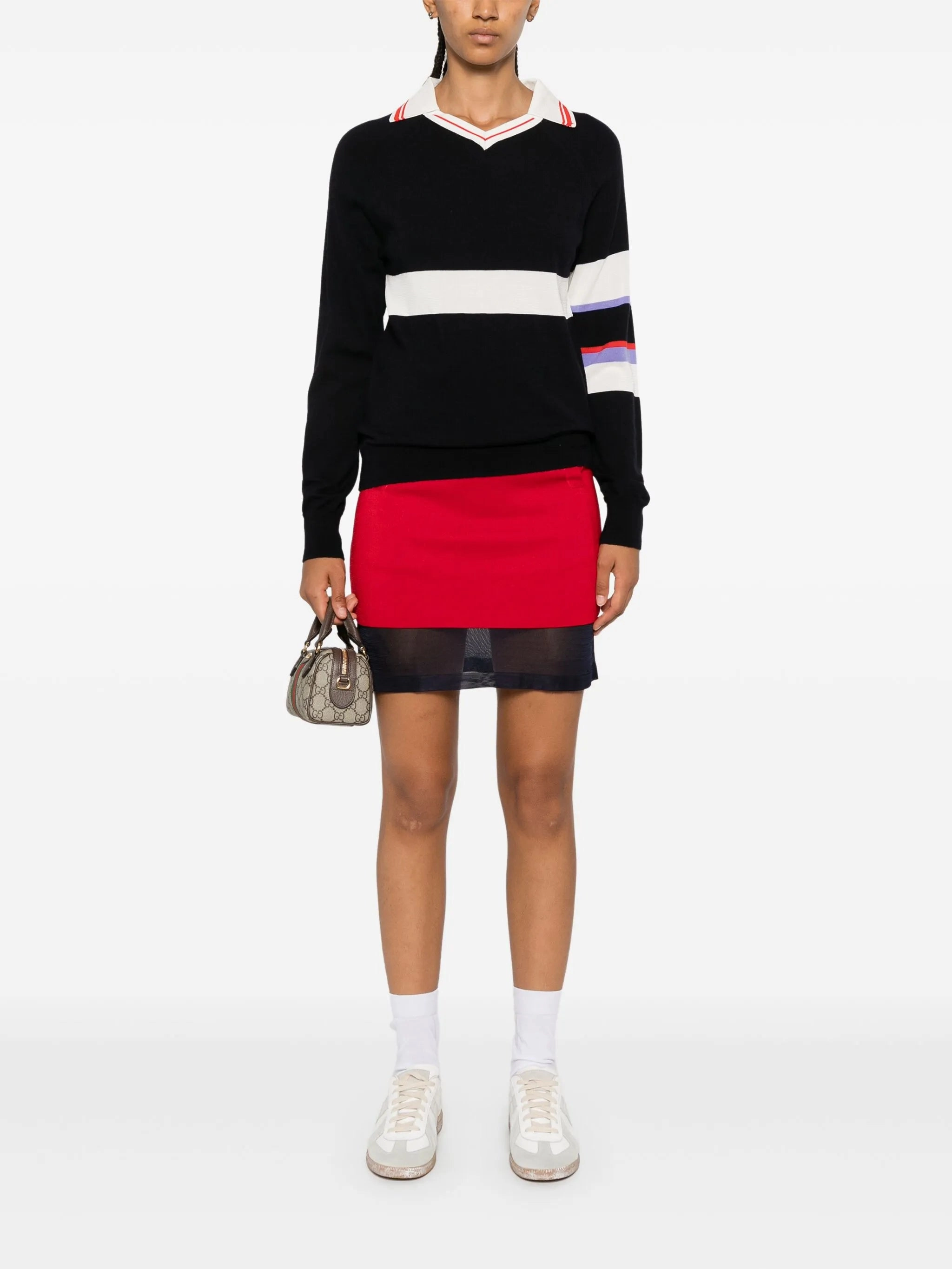 Calm polo sweater Homespun Knitwear Canada