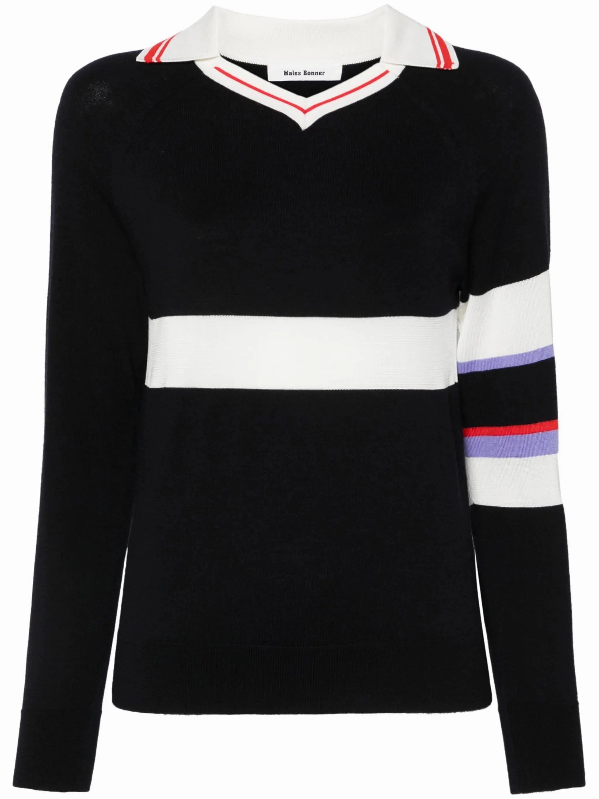 Calm polo sweater Couture Knitwear