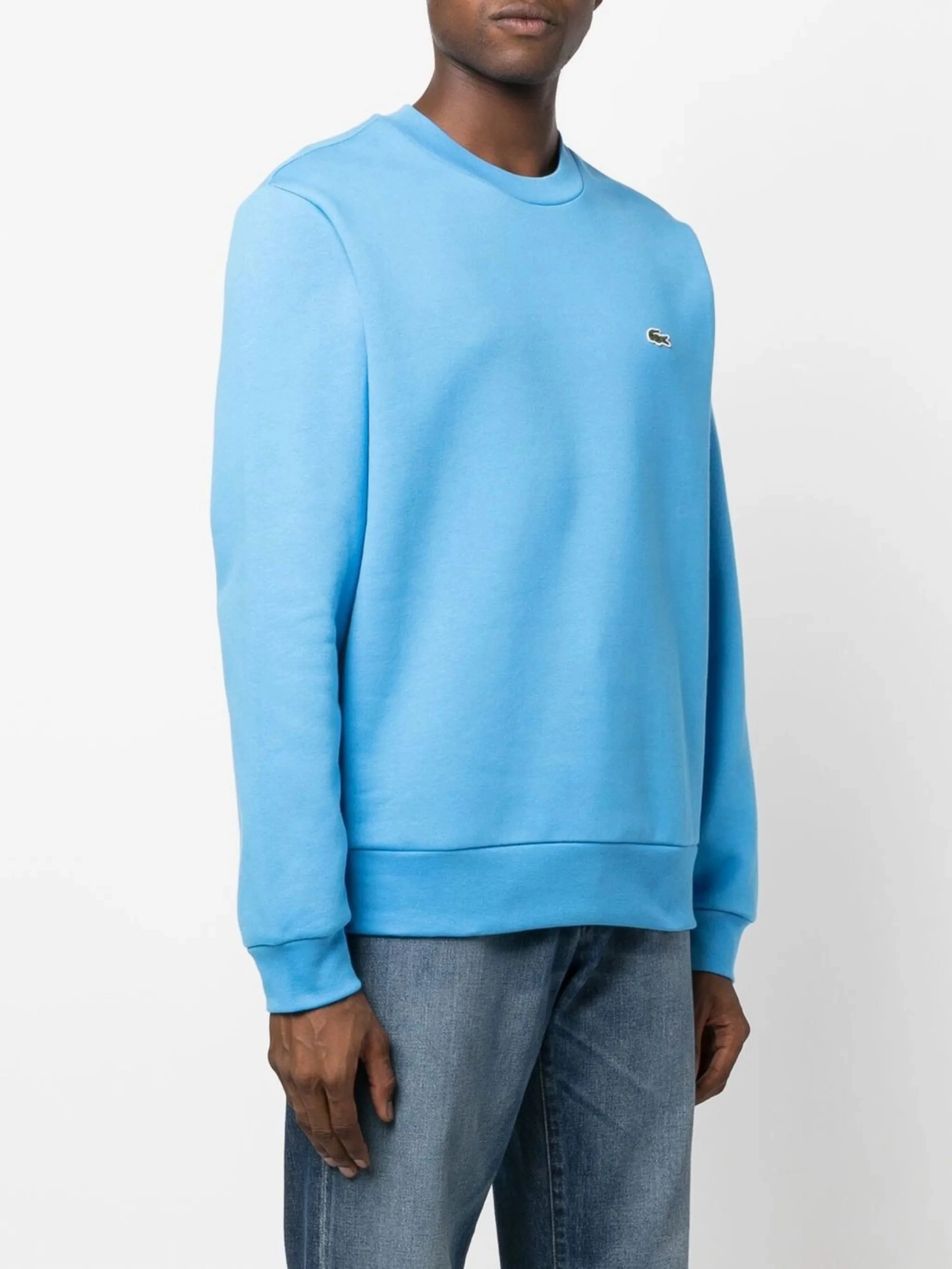 Multi Coloured Knitwear chest logo-patch detail sweatshirt