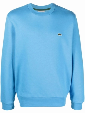 chest logo-patch detail sweatshirt William Lockie Knitwear