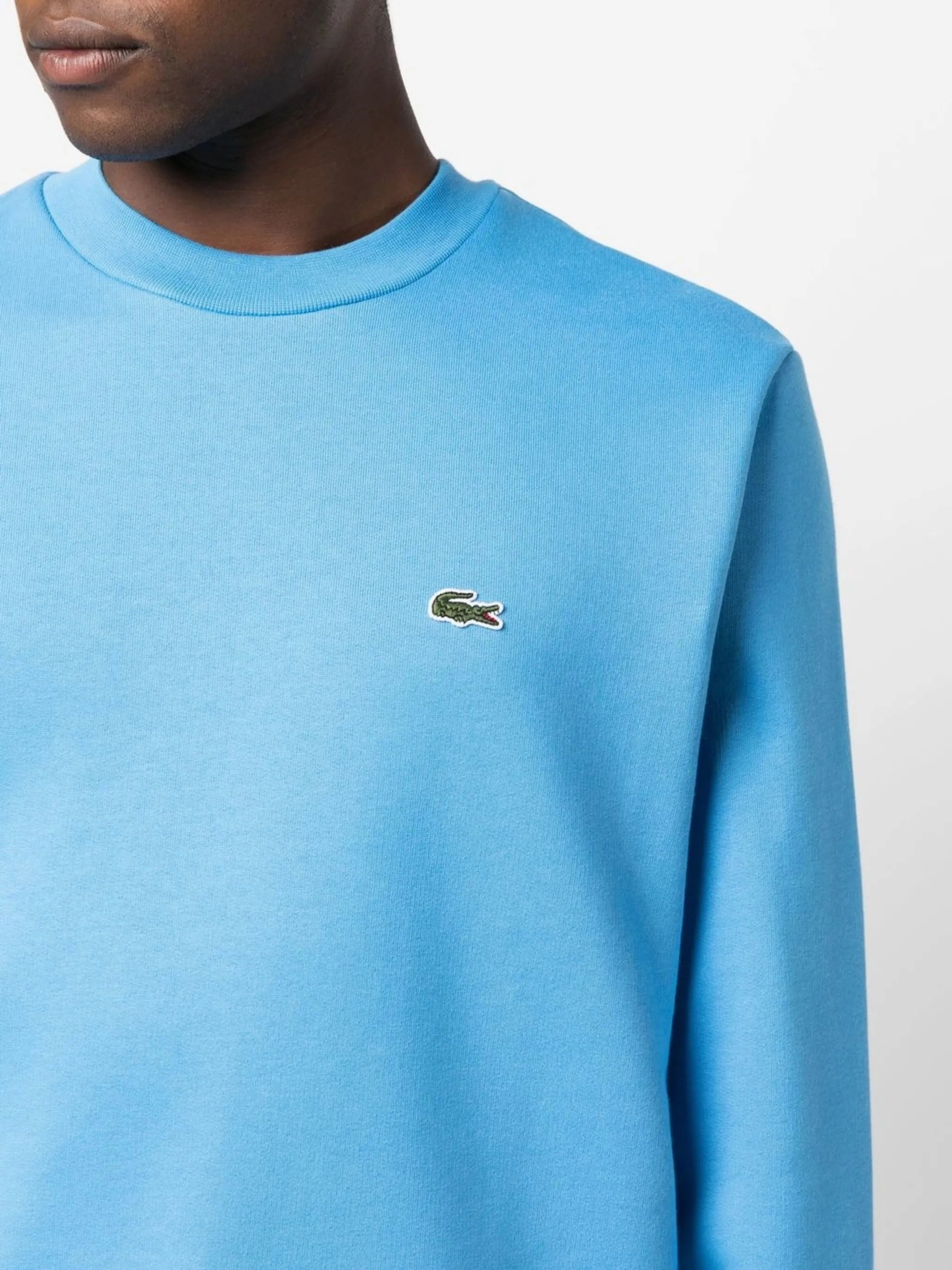 Belier Knitwear chest logo-patch detail sweatshirt