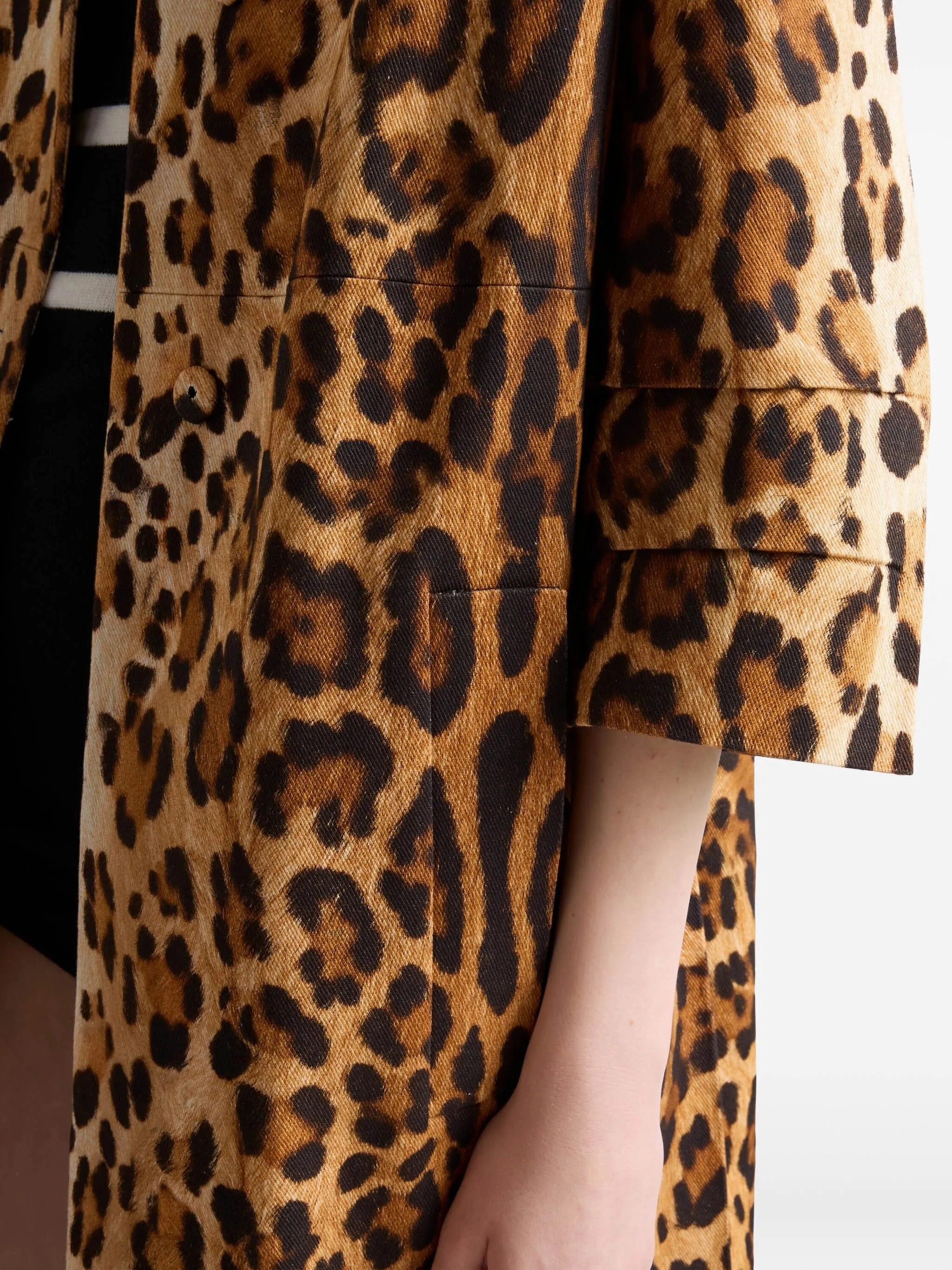 animal-print coat Sheep Coats
