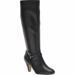 Bella Vita Sasha Tall Black Boots Wide Calf Woulverine Boots