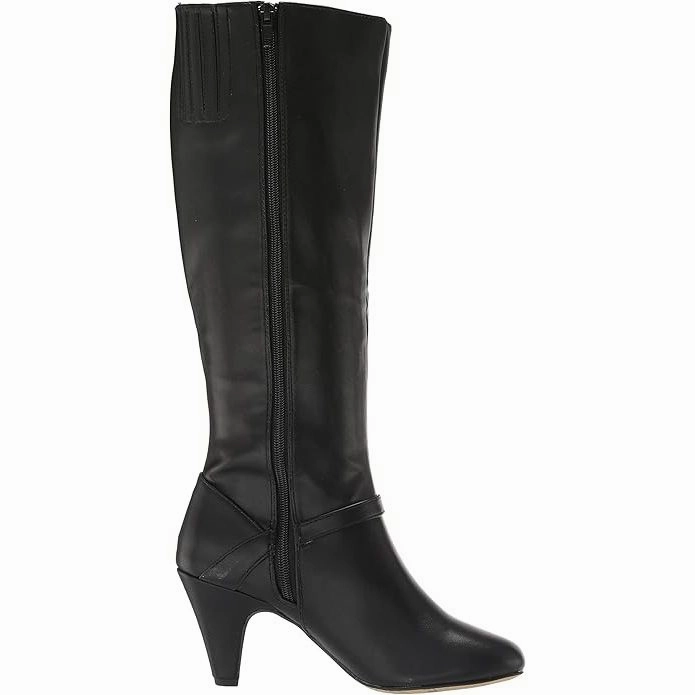 Top Rated Motorcycle Boots Bella Vita Sasha Tall Black Boots Wide Calf