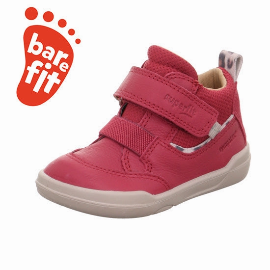 Superfit Kids | Superfree Barefoot | Red Best Waterproof For Suede Shoes
