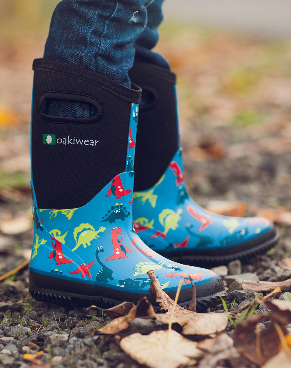 Snow Mantra Boots CHILDRENS NEOPRENE RAIN/SNOW BOOTS, DINOSAURS