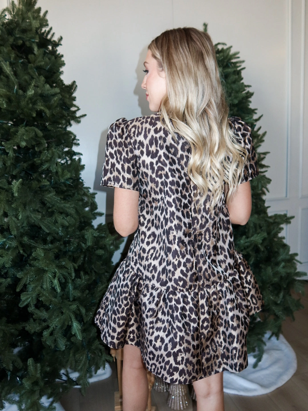 60s Floral Mini Dress Claire Mini Dress