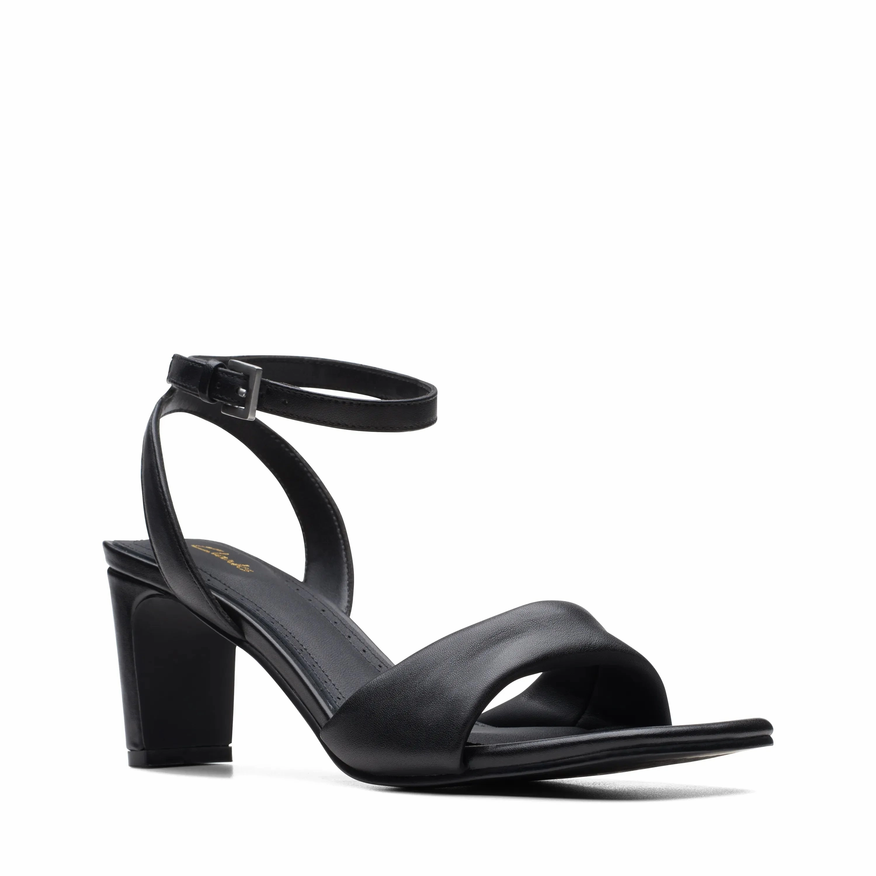 Autenti Sandals CLARKS | STRAPPY SANDALS | WOMEN | SEREN STRAP BLACK LEATHER | BLACK
