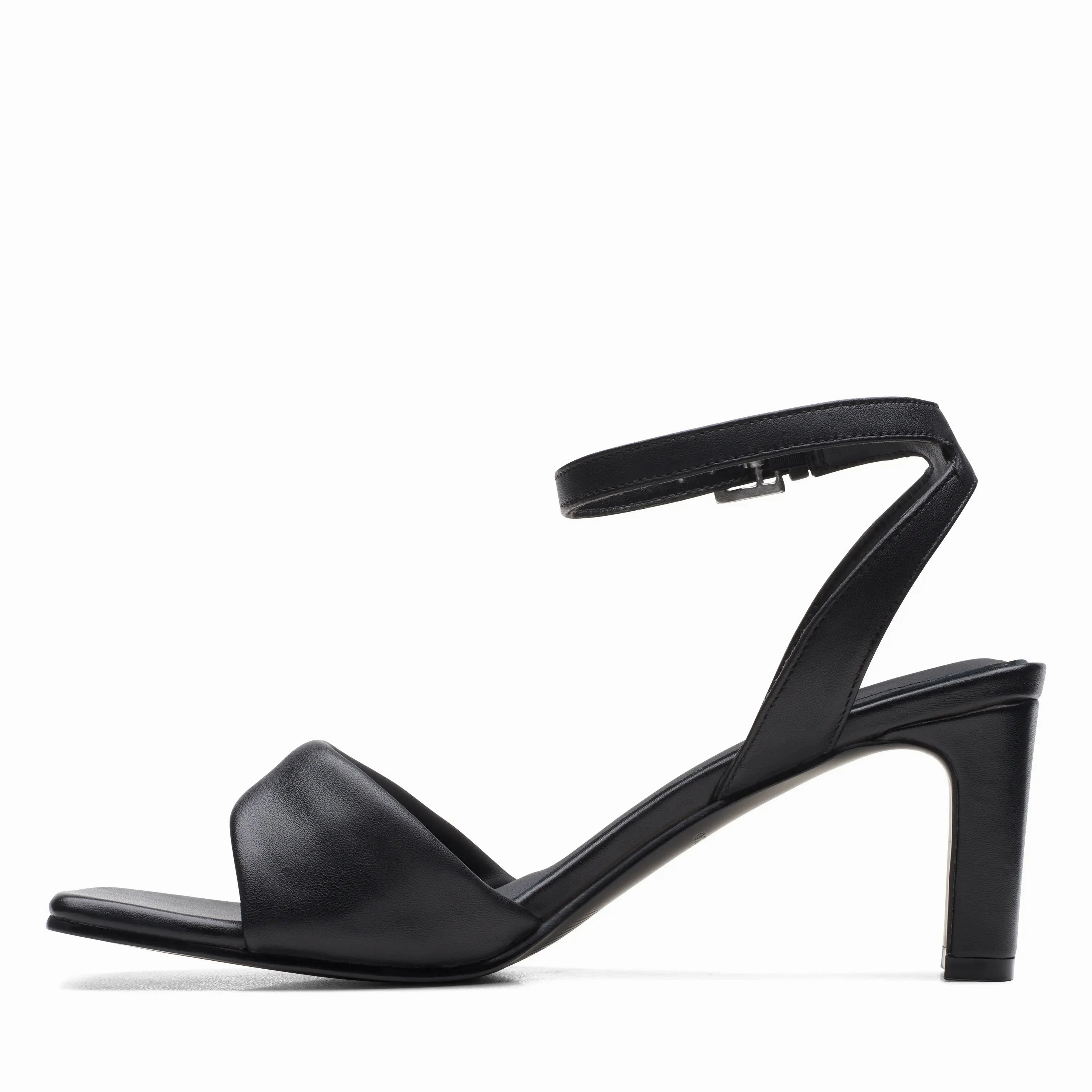 CLARKS | STRAPPY SANDALS | WOMEN | SEREN STRAP BLACK LEATHER | BLACK Sandals Ochi Jamaica